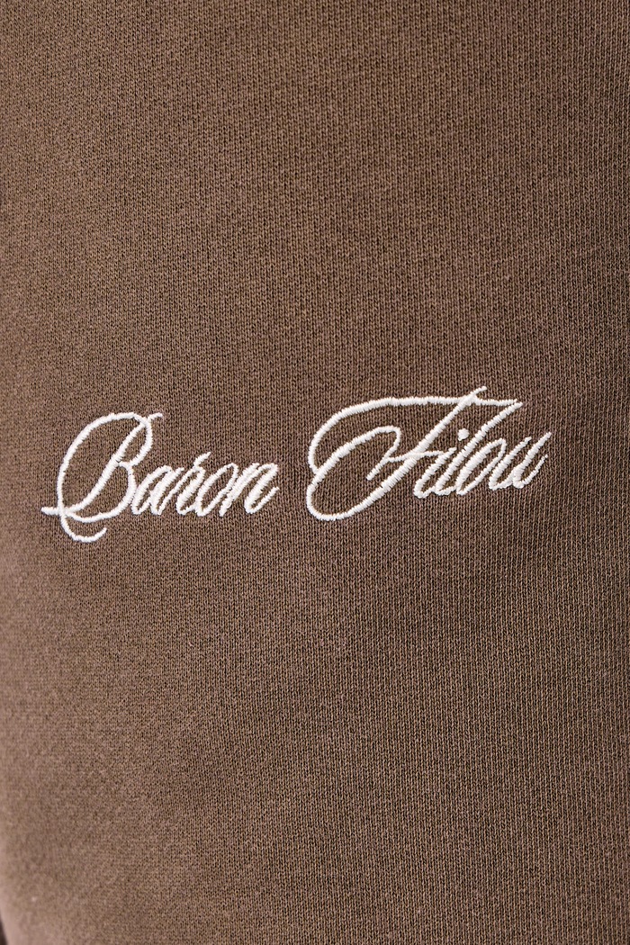 Spodnie dresowe bawełniane Baron Filou 000017517 brązowy