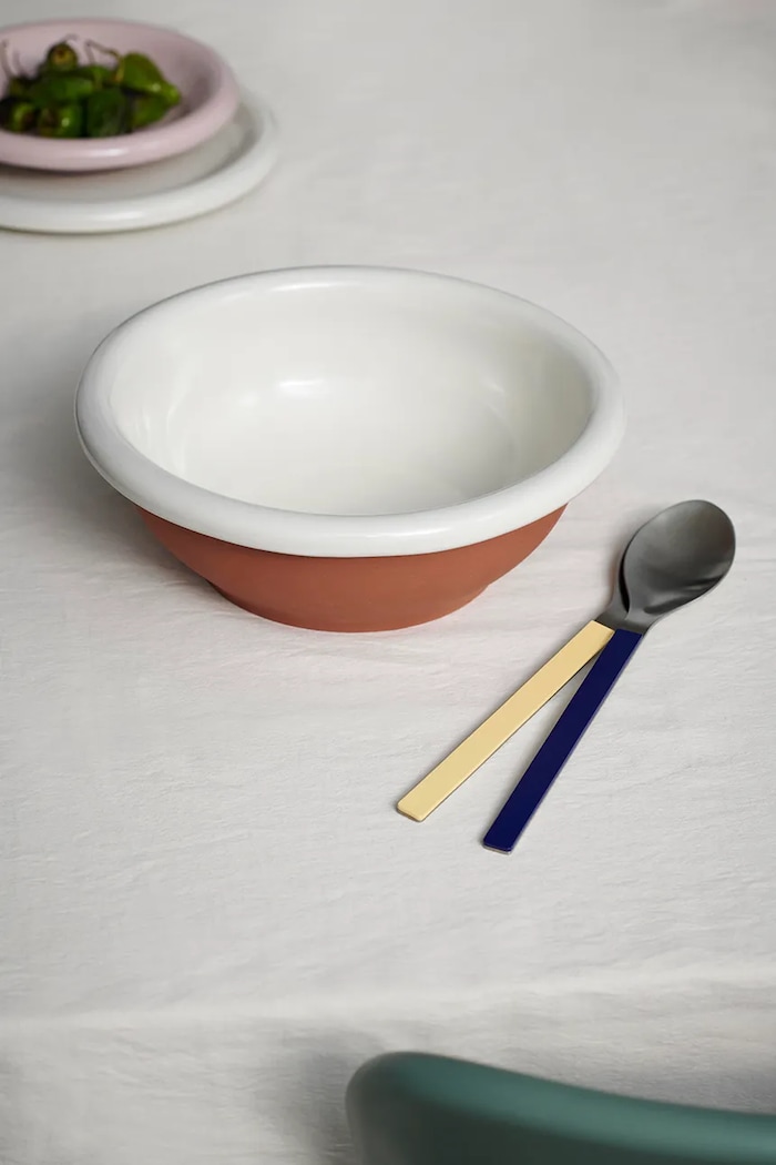 HAY komplet sztućców do sałaty ze stali nierdzewnej 27 x 5 cm AD873.A668.AO21 multicolor AW26