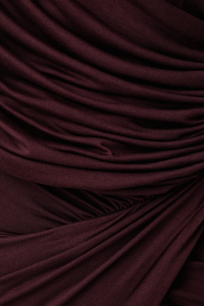 Rick Owens Lilies Ares sukienka gładka z wiskozy LI02F2563.RV