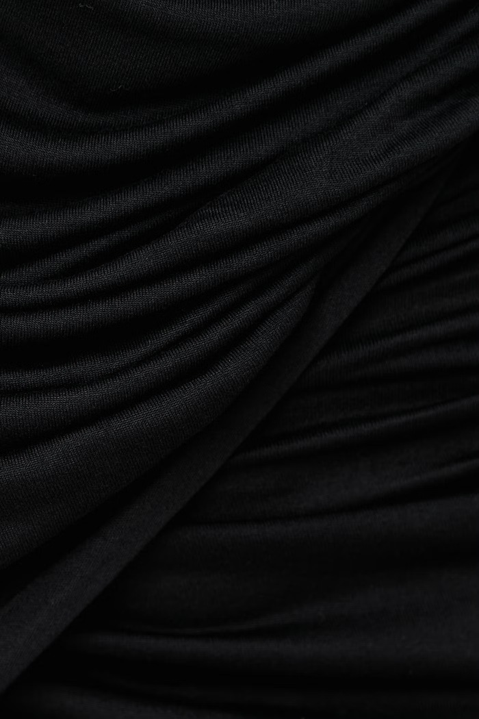 Rick Owens Lilies Ares sukienka gładka z wiskozy LI02F2563.RV