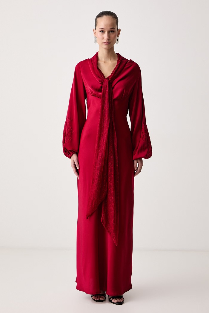 Never Fully Dressed Sukienka czerwony NFDDR3614