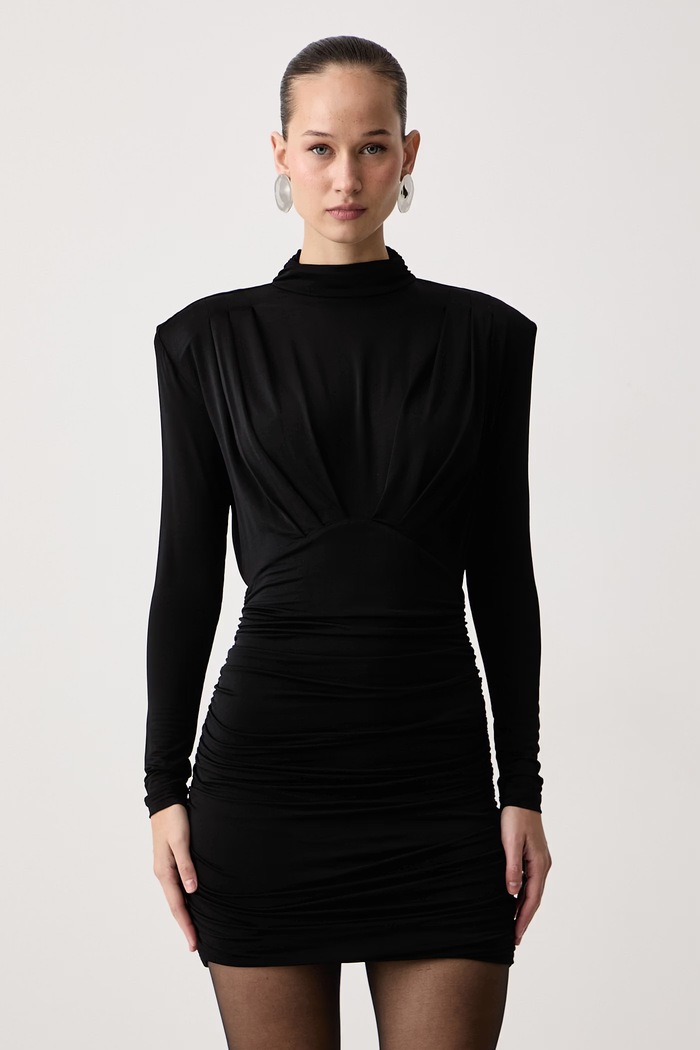 Le Privé Sukienka GIORGIA NOIR czarny LP00852