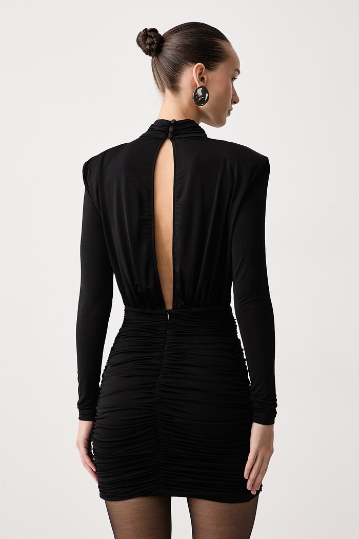 Odzież Le Privé Sukienka GIORGIA NOIR LP00852 czarny