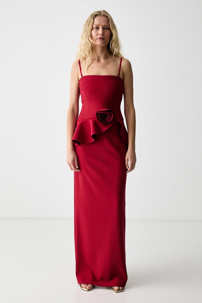 Rotate Sukienka czerwony 1166492240