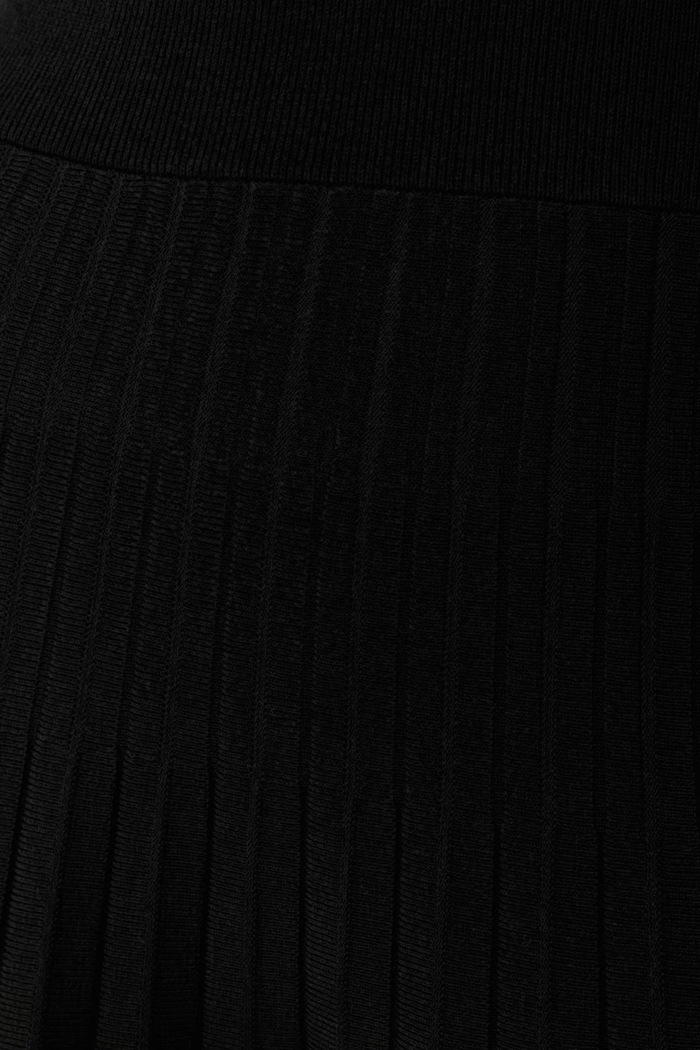 Sukienka sweterkowa z dodatkiem kaszmiru Lacoste czarny EF8278