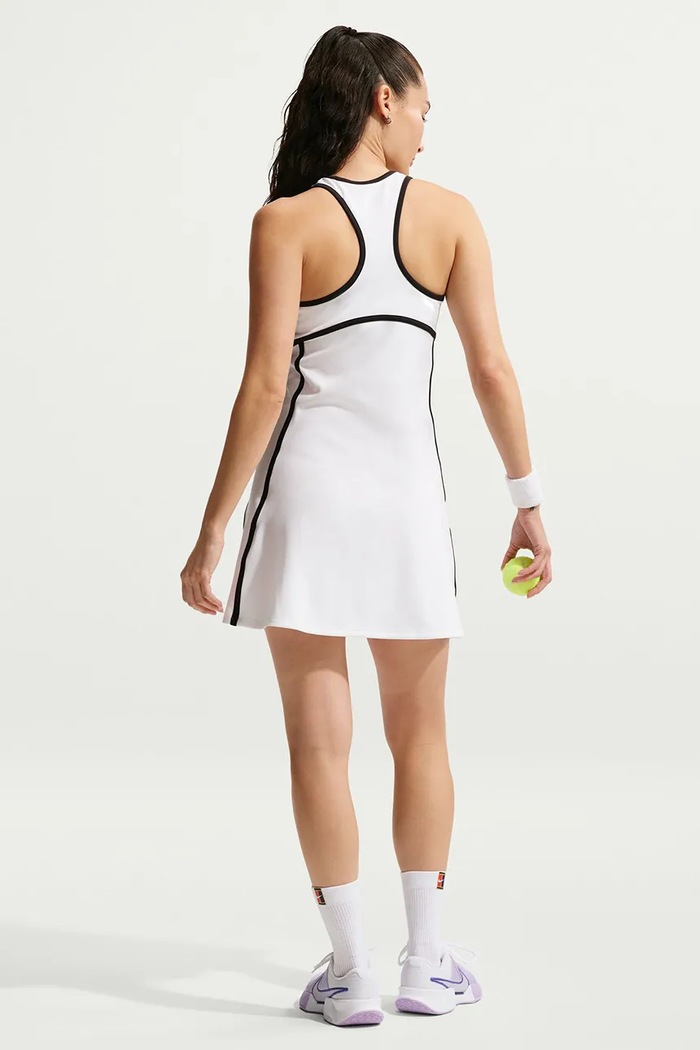 Nike Sukienka sportowa NikeCourt Advantage Dri-FIT IO0475.100 biały AW26