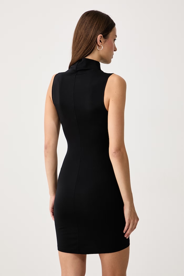 Odzież Le Privé Sukienka z wiskozą ASTRID NOIR LP00826 czarny