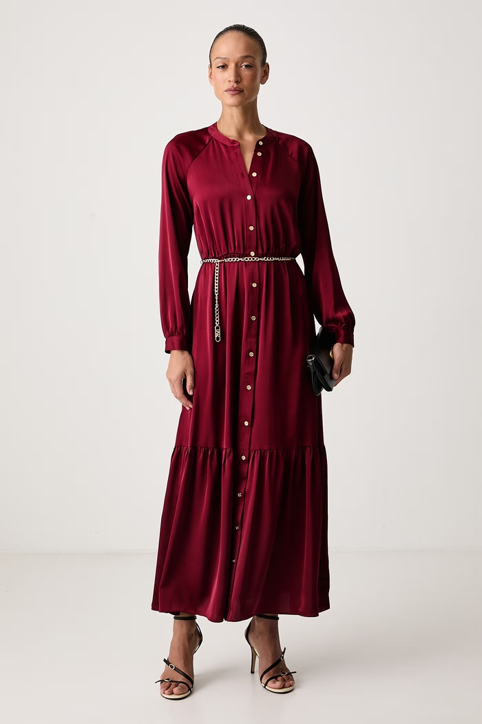 MICHAEL Michael Kors MF683QYAYJ bordowy AW26