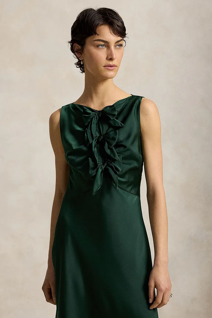 Odzież Polo Ralph Lauren Sukienka 211B23841 zielony