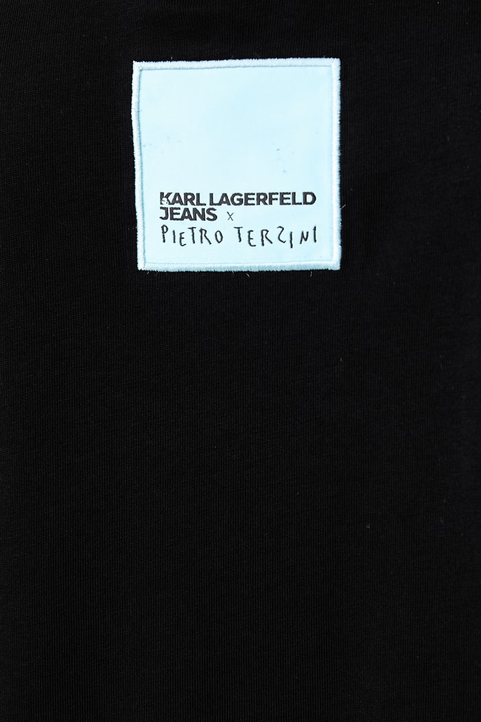 Karl Lagerfeld Jeans Haljina od pamuka x Pietro Terzini B4W13052