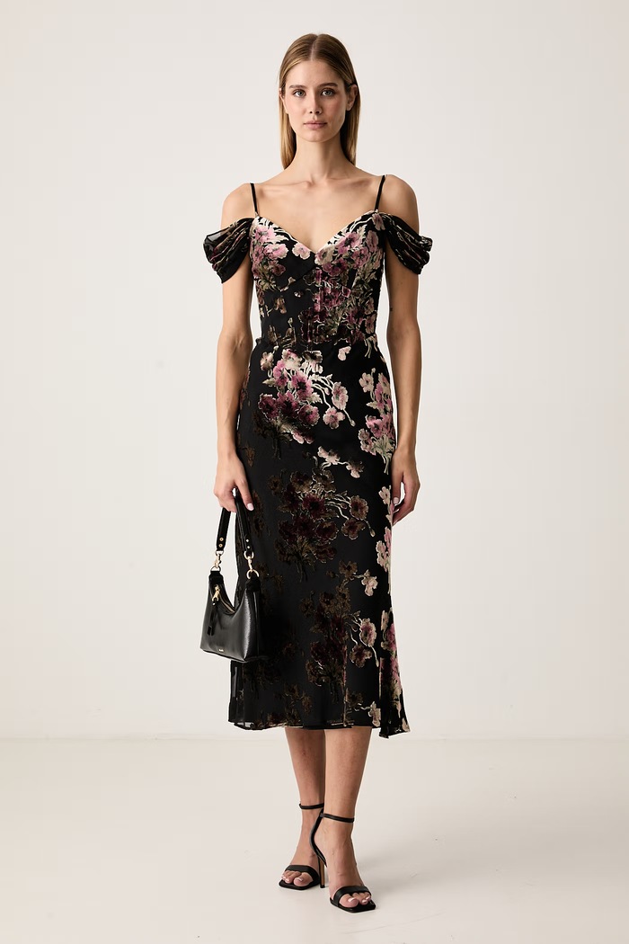 Luisa Spagnoli Sukienka Generosita 543557 czarny AW26