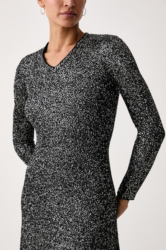 Rochie Karl Lagerfeld B4W13031 negru