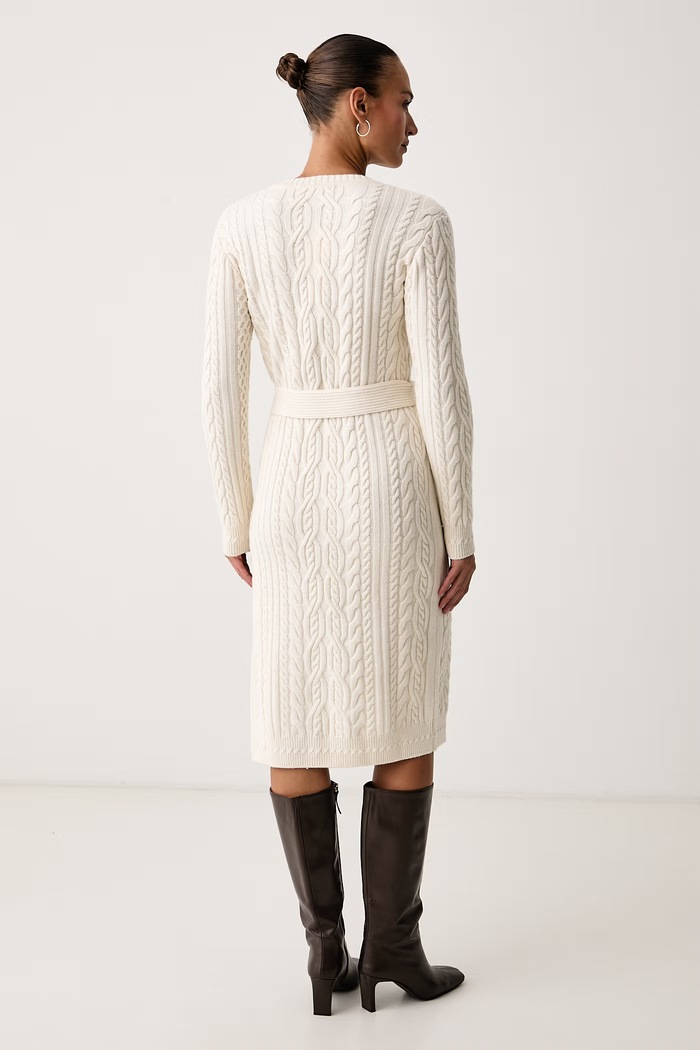 Îmbrăcăminte Karl Lagerfeld Rochie cu lână B4W13032 bej