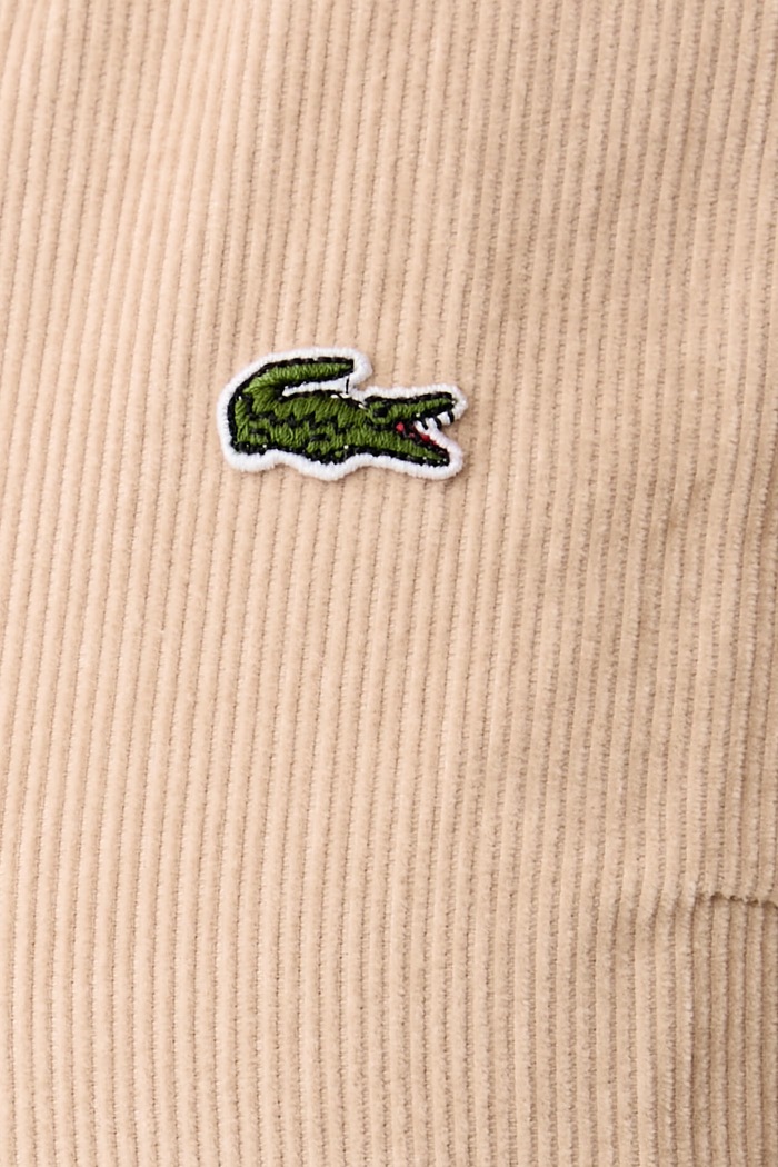 Sukienka sztruksowa Lacoste beżowy EF0344