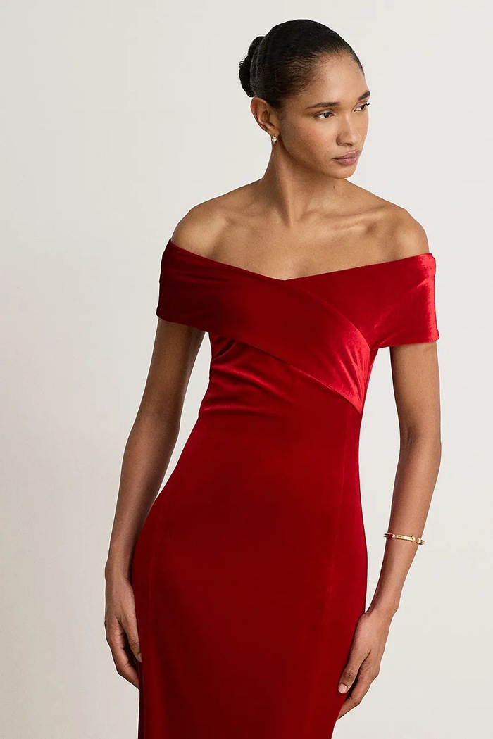 Odzież Lauren Ralph Lauren Sukienka 253B27594 czerwony