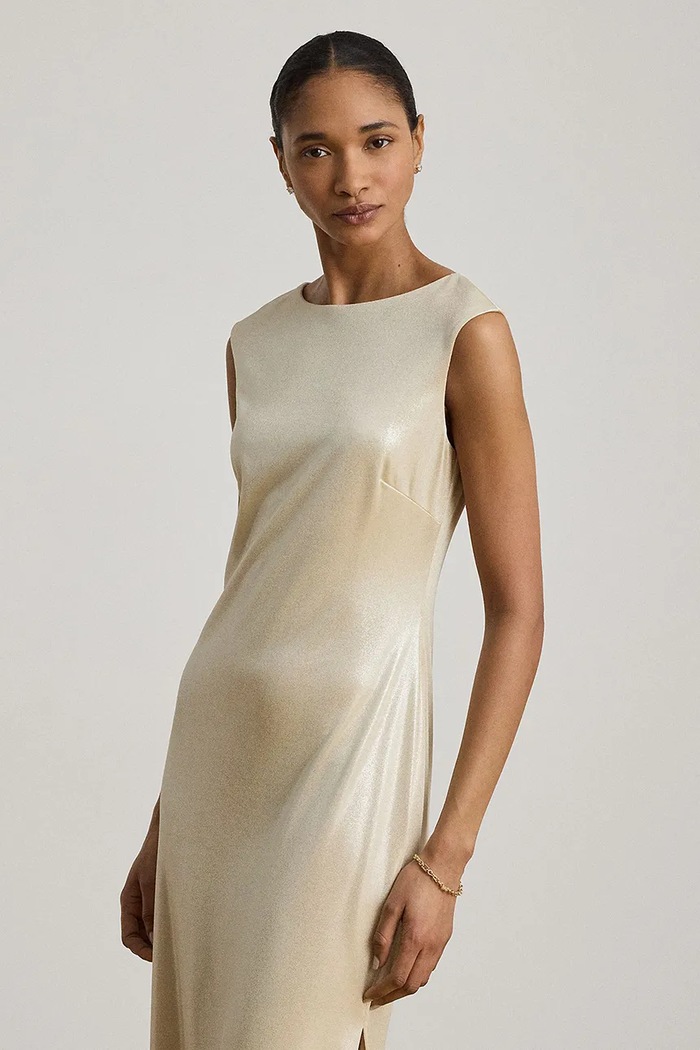 Odzież Lauren Ralph Lauren Sukienka 253P13929 beżowy