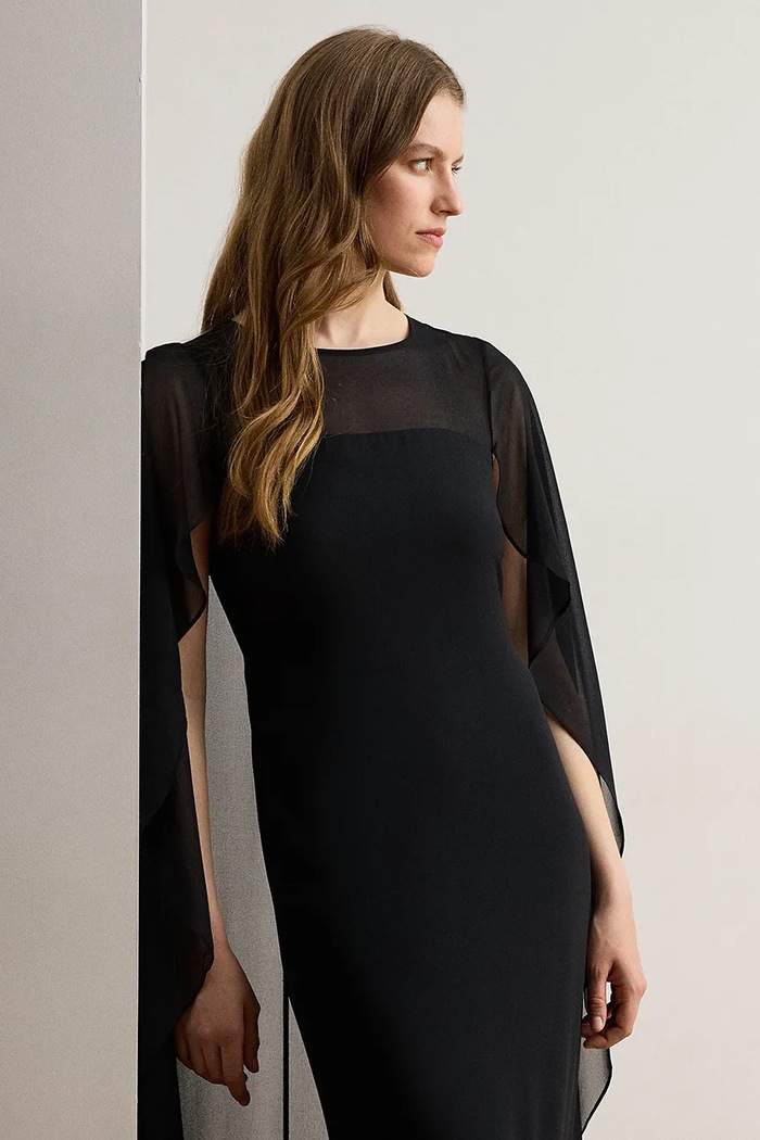 Odzież Lauren Ralph Lauren Sukienka empire 253B20797 czarny