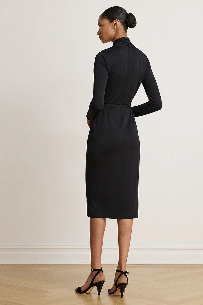 Lauren Ralph Lauren Sukienka 200P11866 czarny AW26