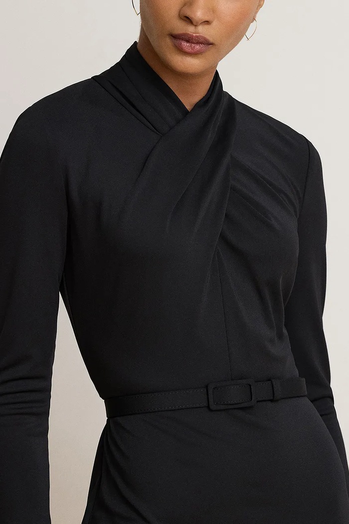 Sukienka Lauren Ralph Lauren 200P11866 czarny