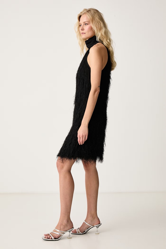 Patrizia Pepe Sukienka 2A0125.J0097 czarny AW26