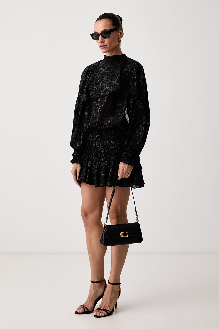 Max&Co. Sukienka MCLALAGGIO 2628226061200 czarny AW26