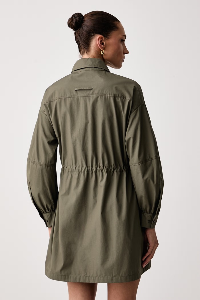 Odzież Max&Co. Sukienka oversize bawełniana ATTUALE 2626226131200 zielony