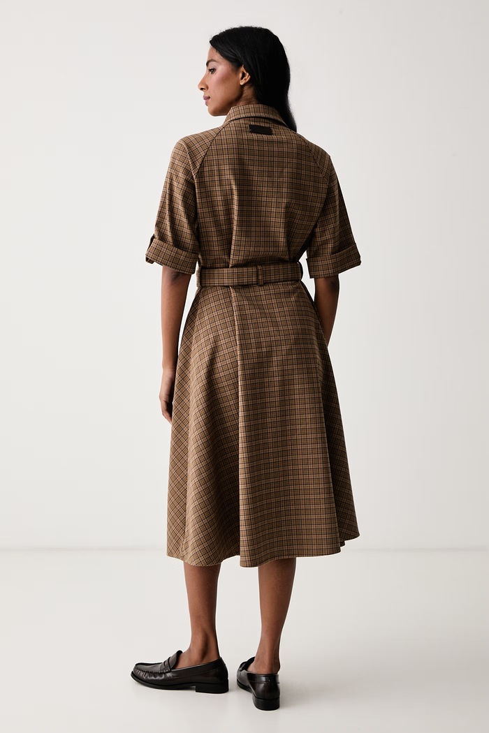 Odzież Barbour Sukienka Carville LDR1042 brązowy