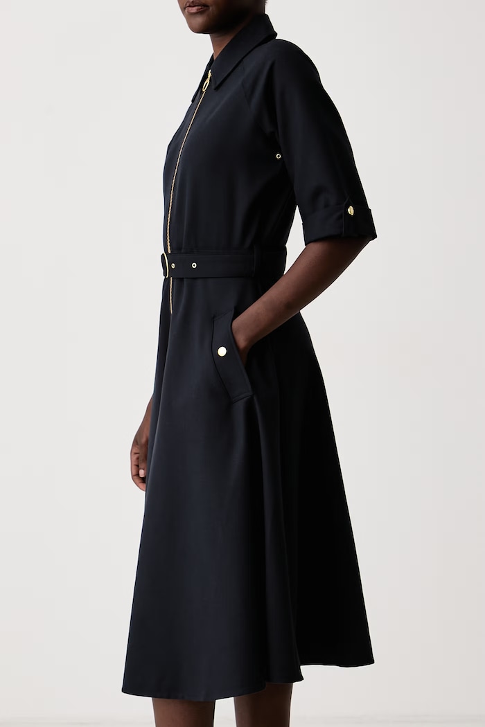 Sukienka Arlene Barbour LDR1040 granatowy