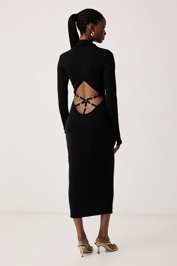 Odzież Just Cavalli Sukienka 81PAO902.J0253 czarny