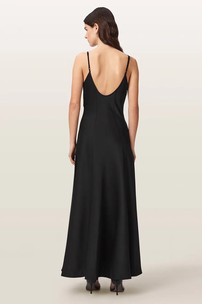 AllSaints Sukienka IRINA W024DF czarny AW26