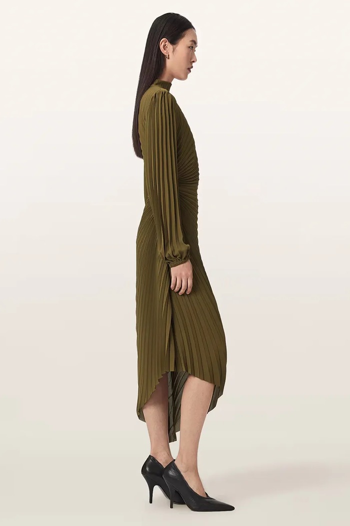 AllSaints Sukienka asymetryczna MIELENA W022DF