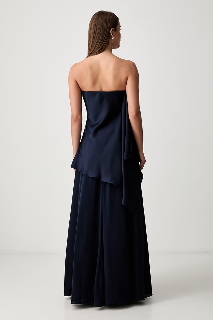 Odzież Pedro del Hierro sukienka rozkloszowana 863767 granatowy