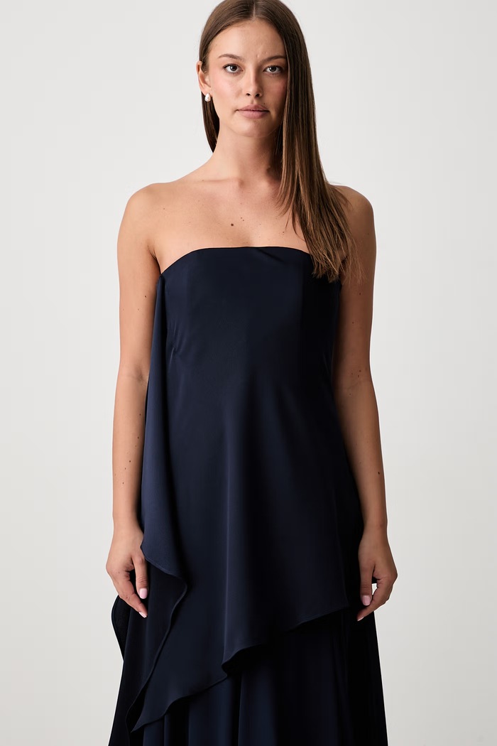 Pedro del Hierro sukienka rozkloszowana granatowy 863767