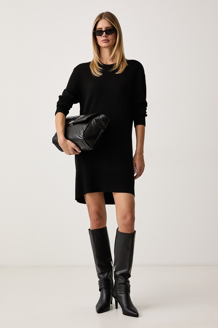 BOSS Orange Πουλόβερ με μαλλί C_Ferinea 50569849 μαύρο AW26