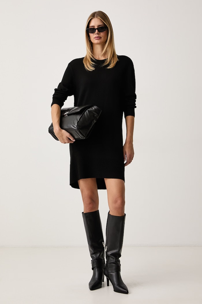BOSS Orange Πουλόβερ με μαλλί C_Ferinea 50569849 μαύρο AW26