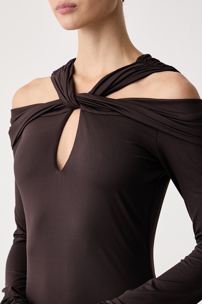Sukienka bodycon Daffy Aniye By 181095 brązowy