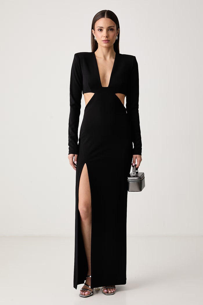 Aniye By Sukienka Dafne 181013 czarny AW26
