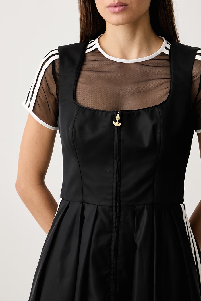 Šaty Dirndl adidas Originals LG2246 čierna