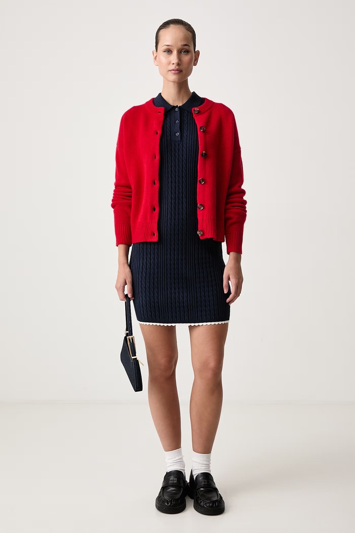 Tommy Jeans Haljina DW0DW23317 mornarsko plava AW26