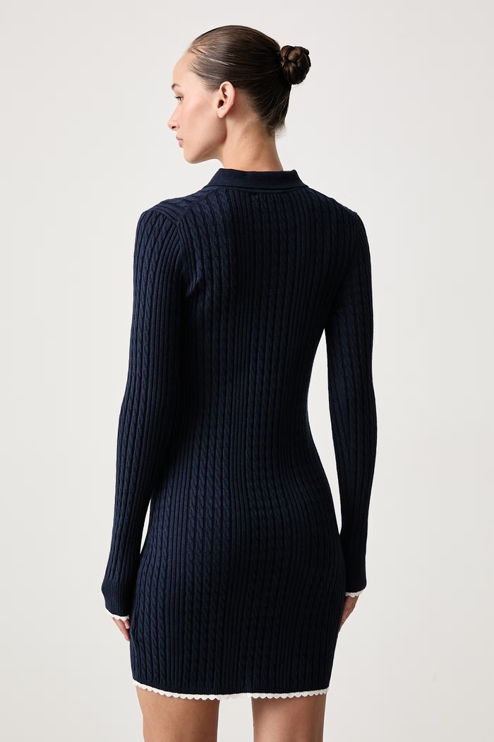 Odjeća Tommy Jeans Haljina DW0DW23317 mornarsko plava