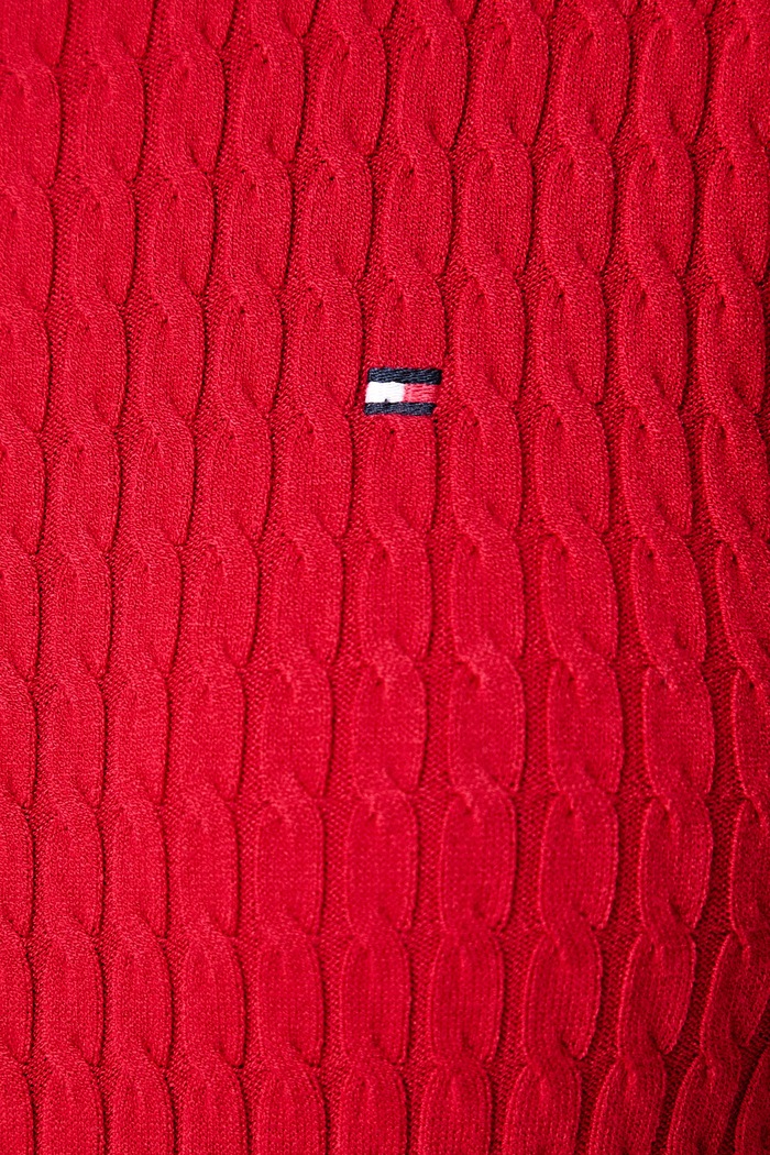 Obleka A-kroja Tommy Hilfiger WW0WW51913 rdeča