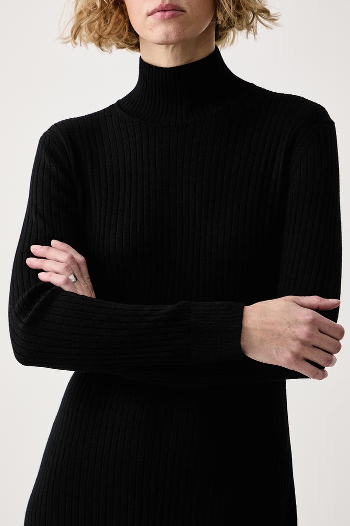 Πουλόβερ μάλλινο Calvin Klein LV044H362G μαύρο