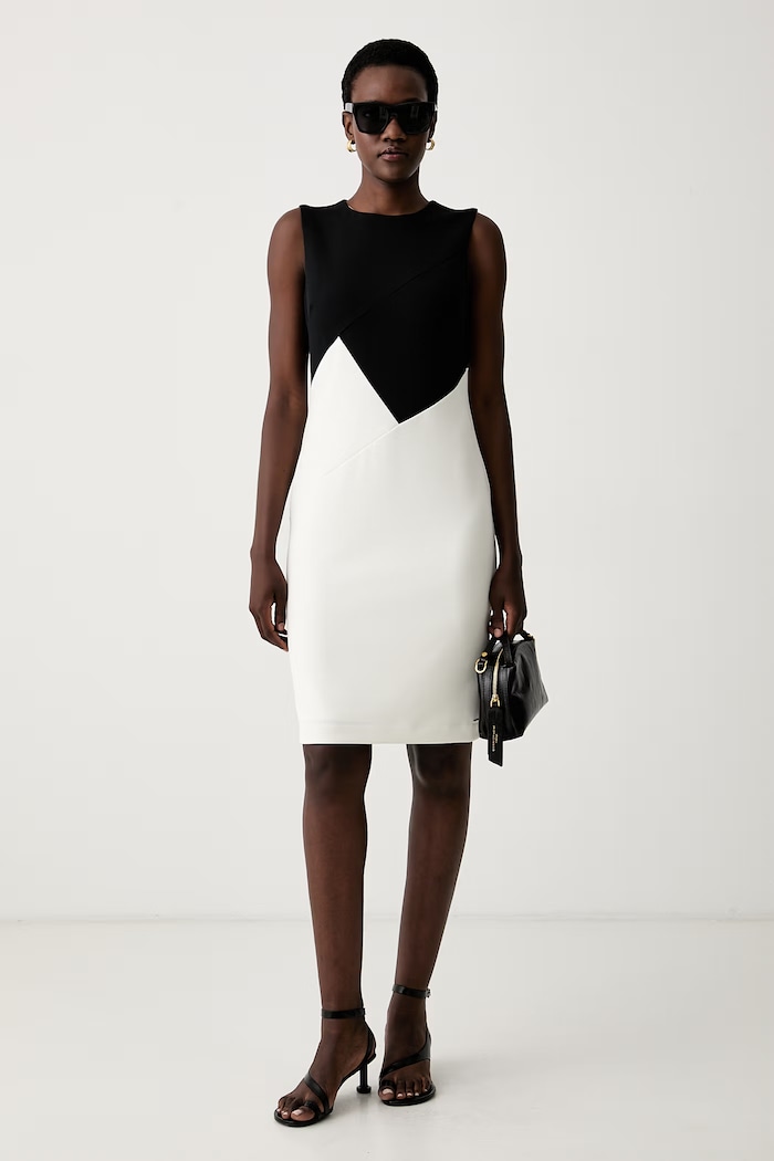 Calvin Klein šaty LV044G030G béžová AW26