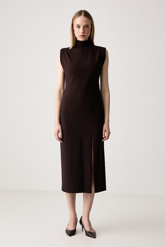 Sisley Рокля кафяв 4T1ZLV089