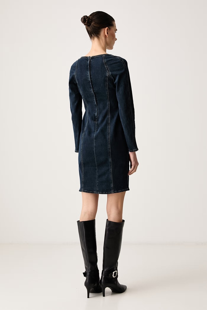 Ρούχα Levi's Φόρεμα ντένιμ 80S COCKTAIL 0082Y σκούρο μπλε