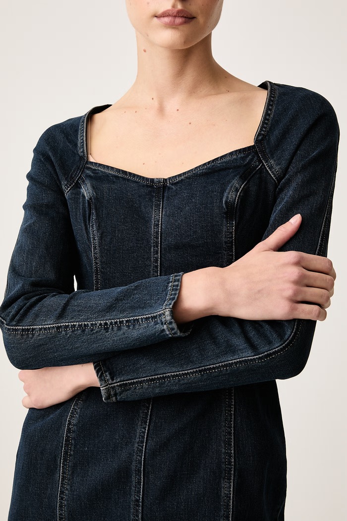 Φόρεμα ντένιμ 80S COCKTAIL Levi's 0082Y σκούρο μπλε