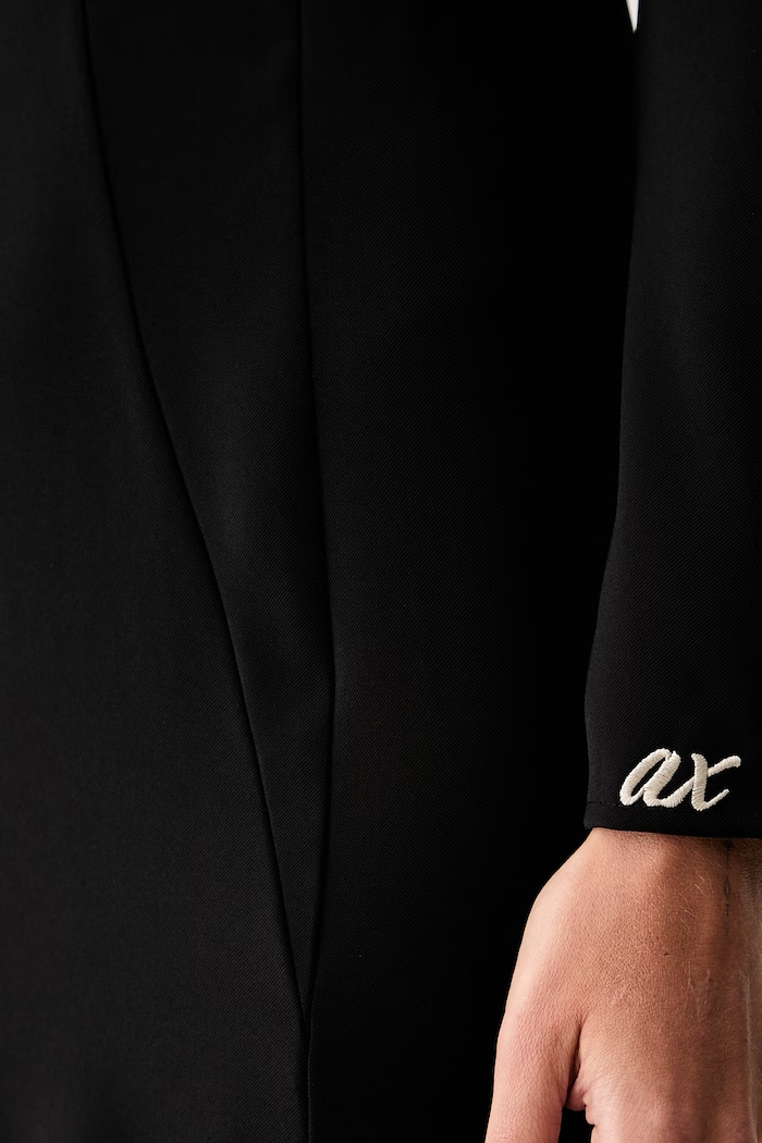 Armani Exchange платье XW002468.AF16125 чёрный