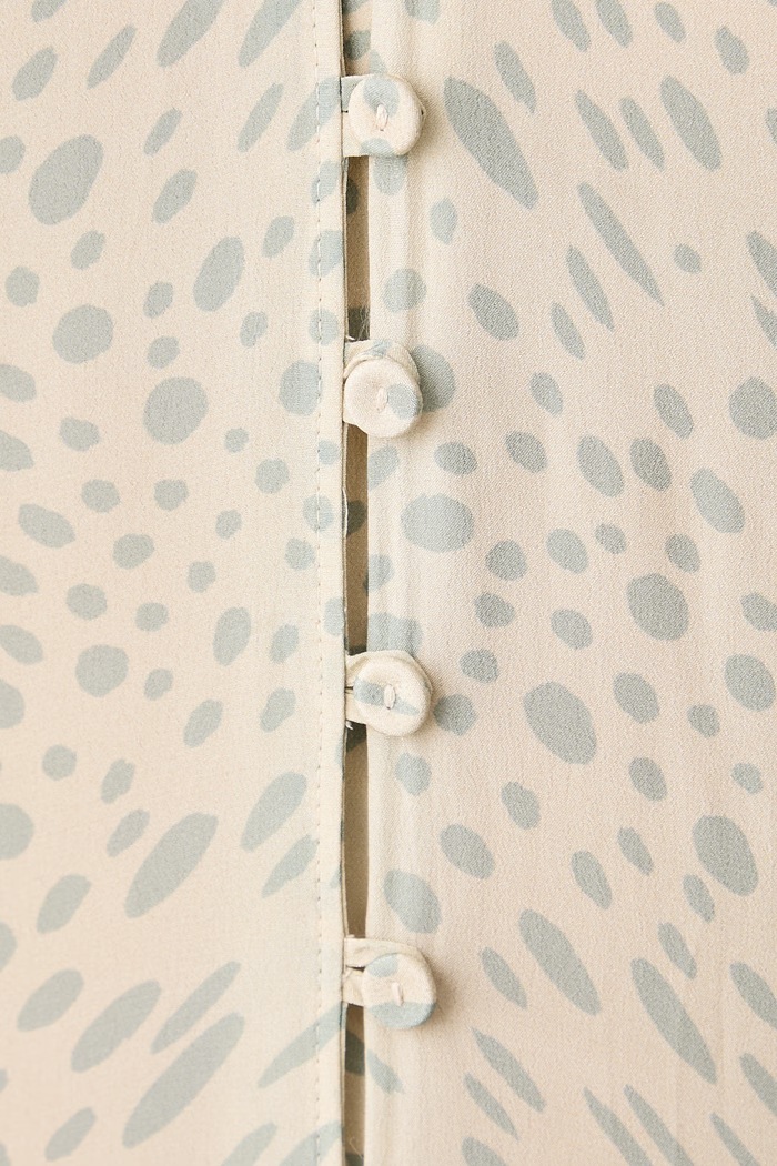 Sukienka rozkloszowana z wiskozy Trussardi beżowy 7028A001893N