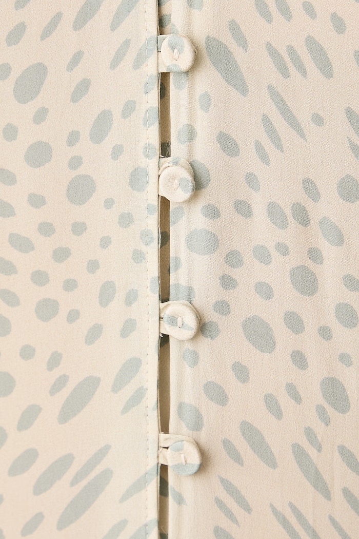 Sukienka rozkloszowana z wiskozy Trussardi beżowy 7028A001893N