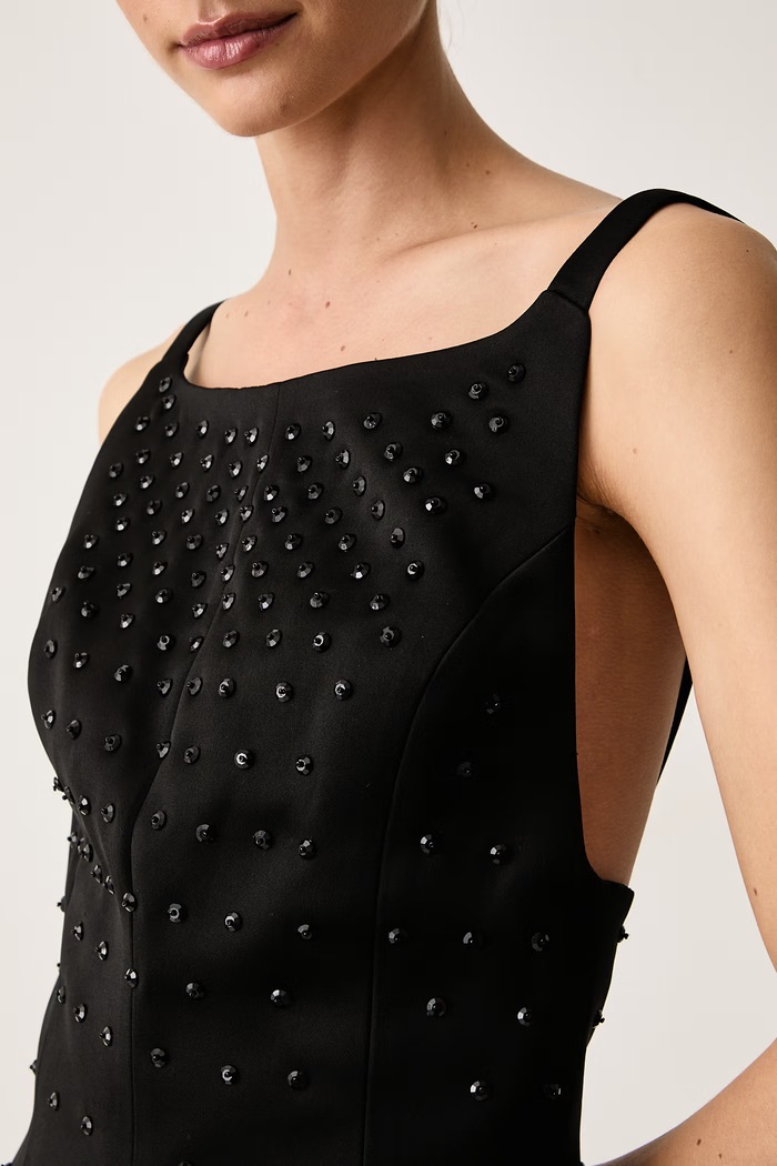 Sukienka Trussardi 7022A001887N czarny